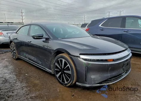 2023 Lucid Motors Air Pure z USA, uszkodzony, nr VIN 50EA1PFA0PA021554